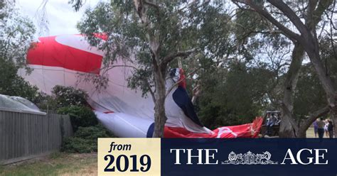 hot air balloon melbourne death